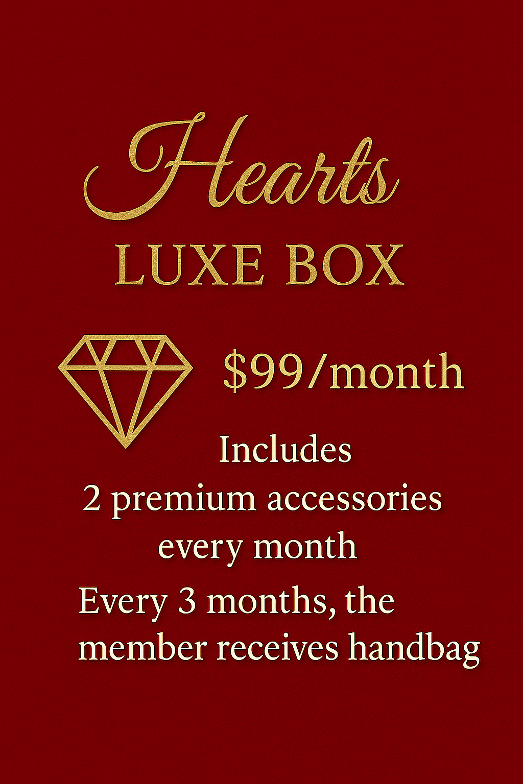 Hearts Luxe Box